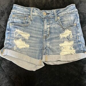 A&E JEAN SHORTS